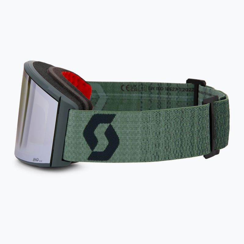 Lyžiarske okuliare SCOTT React AMP Pro soft green/black/amp pro white chrome/pro green 5