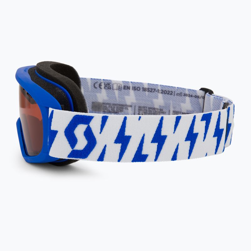 Detské lyžiarske okuliare SCOTT Witty royal blue/white/enhancer 4