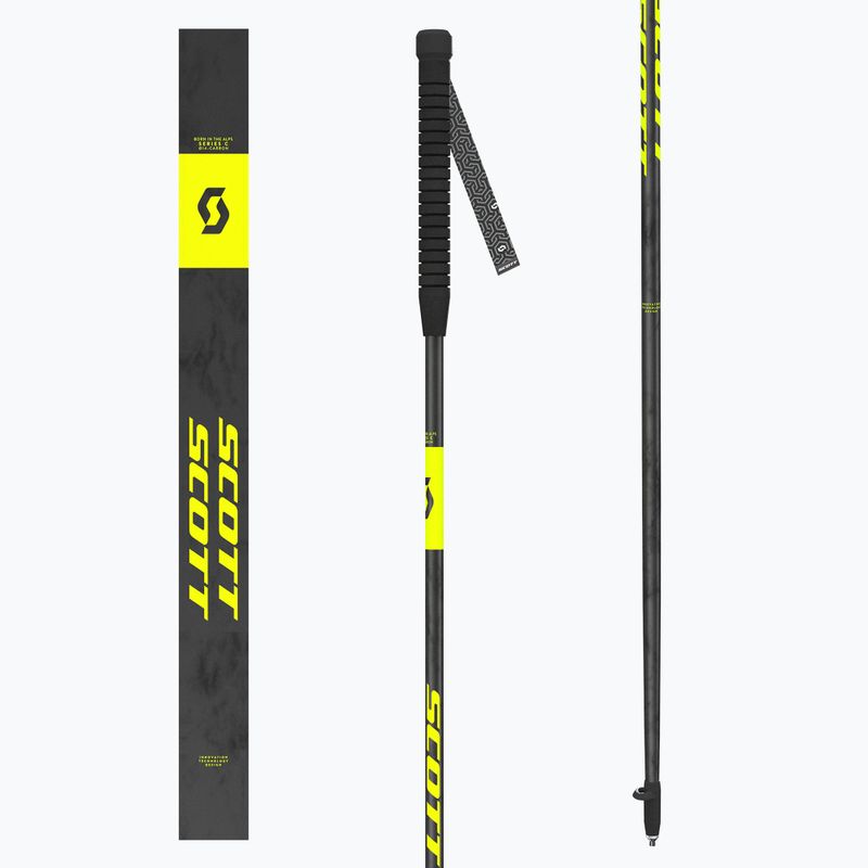 Bežecké palice SCOTT Trail Ultra Carbon black field 3
