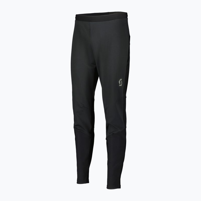 Pánske bežecké nohavice SCOTT Endurance Gore-Tex Windstopper čierne