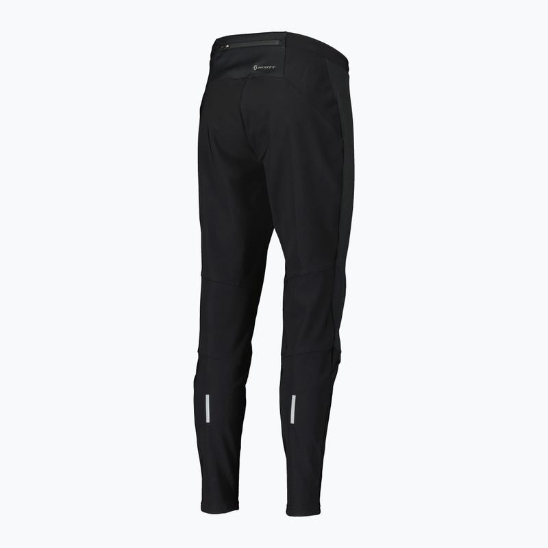 Pánske bežecké nohavice SCOTT Endurance Gore-Tex Windstopper čierne 2