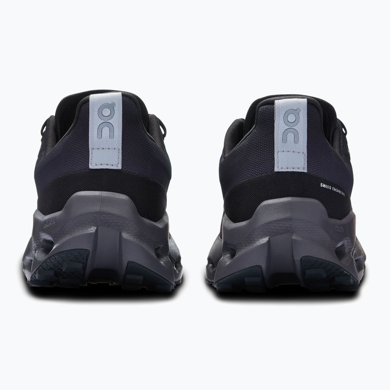 Pánska bežecká obuv On Cloudsurfer Trail Waterproof black/eclipse 11