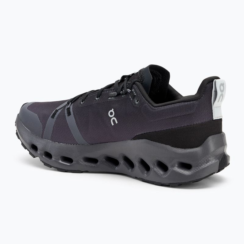 Pánska bežecká obuv On Cloudsurfer Trail Waterproof black/eclipse 3