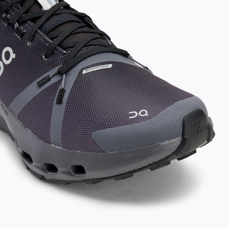 Pánska bežecká obuv On Cloudsurfer Trail Waterproof black/eclipse 7