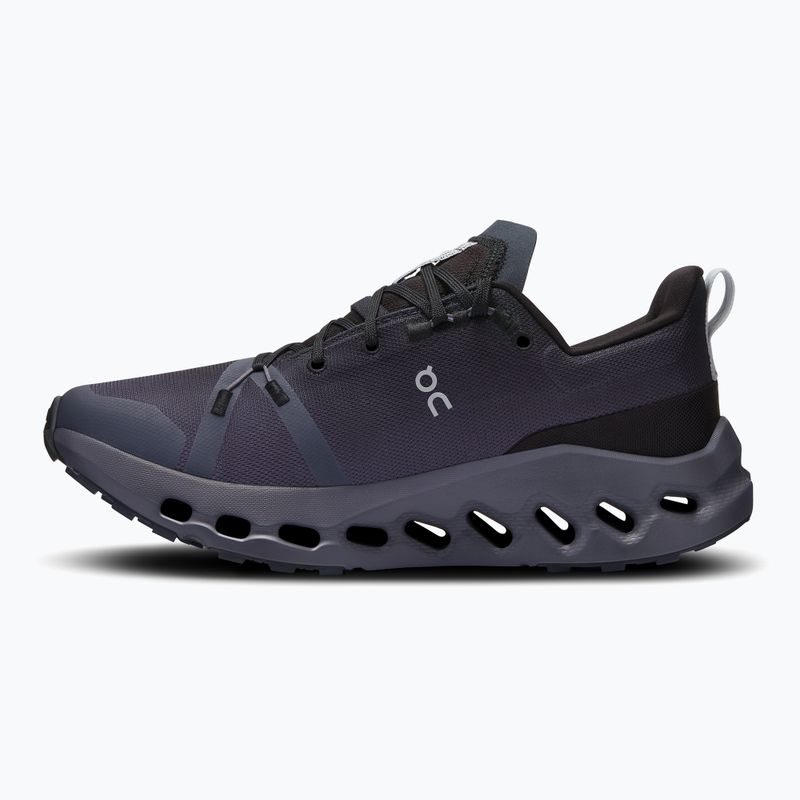 Dámska bežecká obuv On Cloudsurfer Trail Waterproof black/eclipse 10