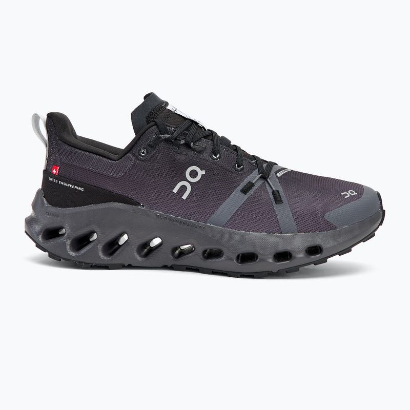 Dámska bežecká obuv On Cloudsurfer Trail Waterproof black/eclipse 2