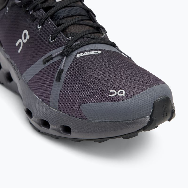 Dámska bežecká obuv On Cloudsurfer Trail Waterproof black/eclipse 7