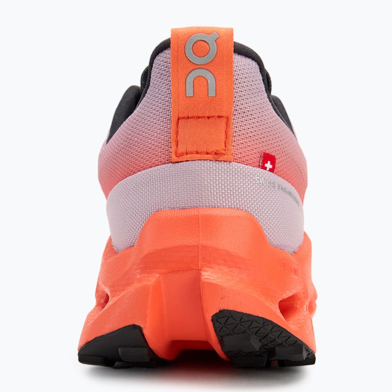 Dámska bežecká obuv On Cloudsurfer Trail Waterproof mauve/flame 6