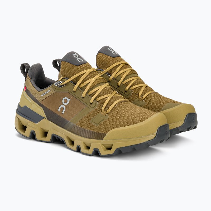 Pánske trekové Obuv On Cloudwander Waterproof hunter/safari 4