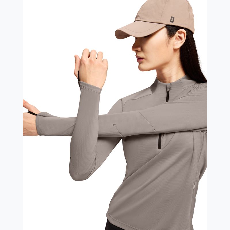 Dámska bežecká mikina On Climate Shirt cinder 6