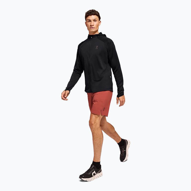 Pánska mikina On Climate Zip Hoodie black 2