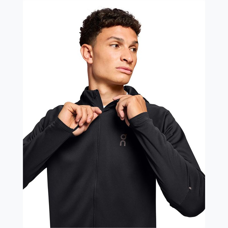 Pánska mikina On Climate Zip Hoodie black 4