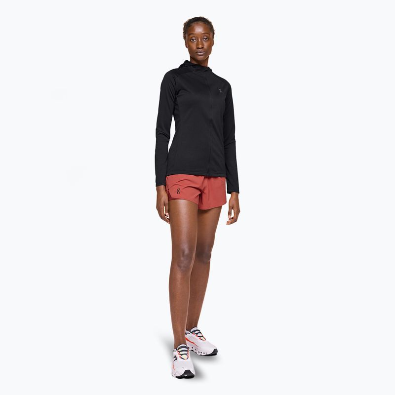 Dámska mikina na behanieOn Running Climate Zip Hoodie black 2