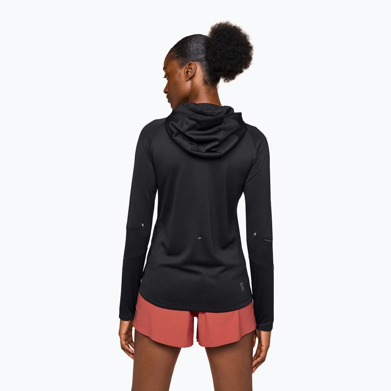 Dámska mikina na behanieOn Running Climate Zip Hoodie black 3