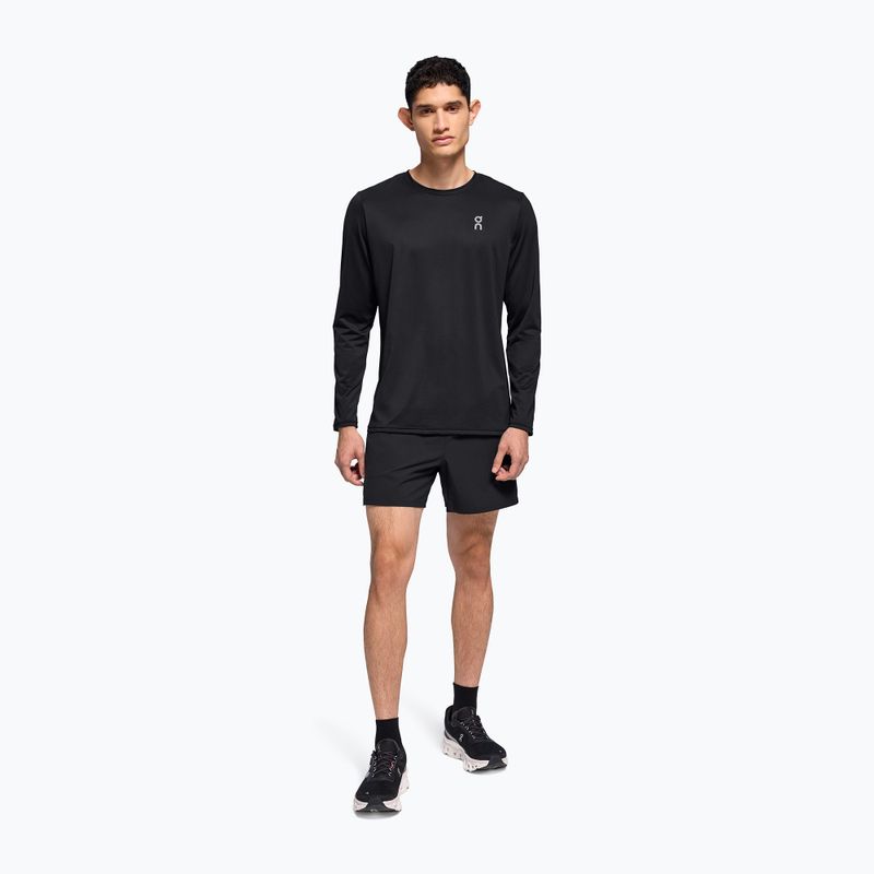 Pánske bežecké tričko s dlhým rukávom On Core Long-T black 2