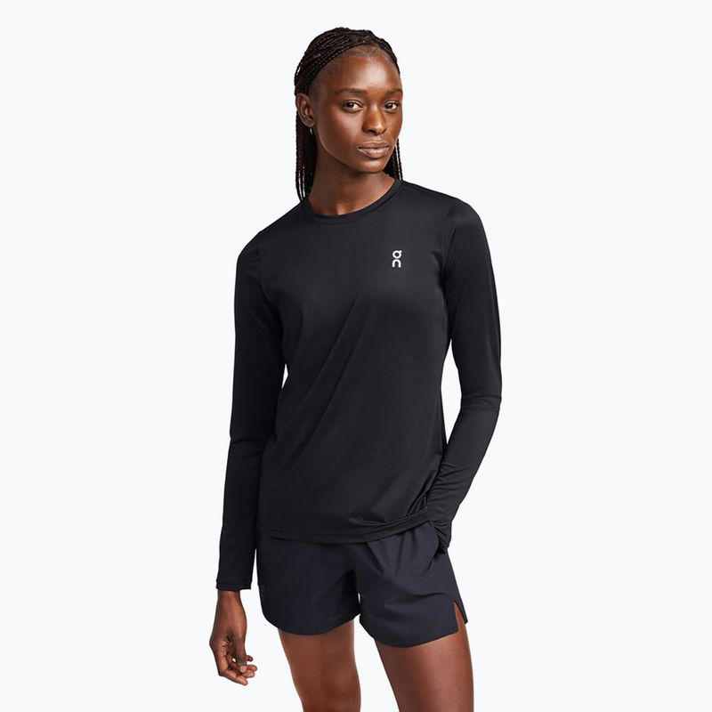 Dámske bežecké tričko s dlhým rukávom On Core Long-T black