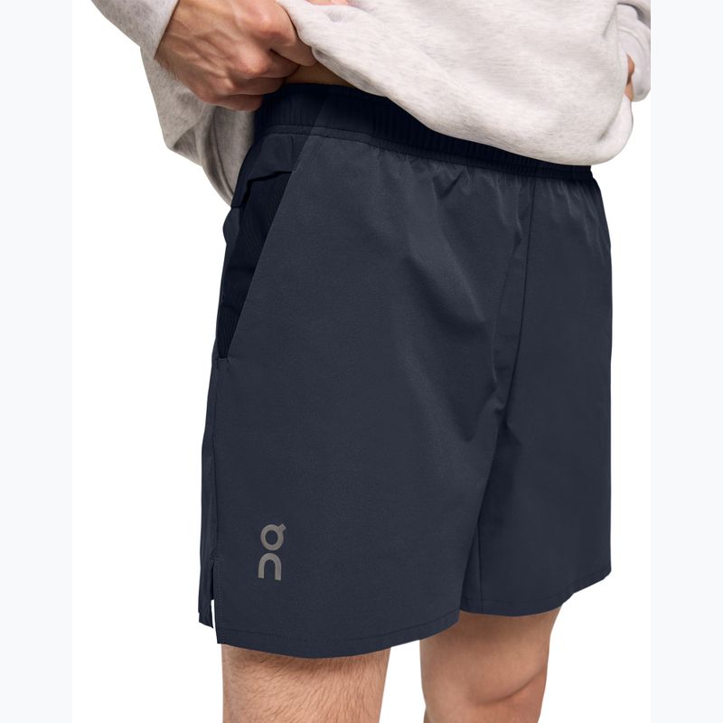 Pánske bežecké šortky On Running Essential navy 4