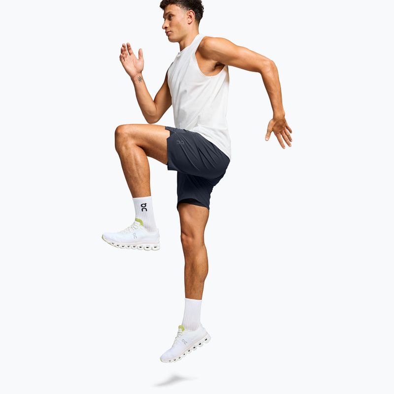 Pánske bežecké šortky On Running Performance Hybrid navy 4