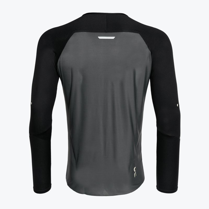 Pánske bežecké tričko On Performance Long-T black/eclipse 7