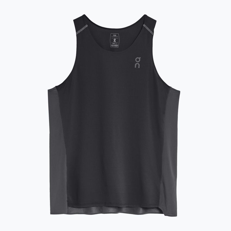 Pánske bežecké tielko tank top On Running Performance Tank black/eclipse 6