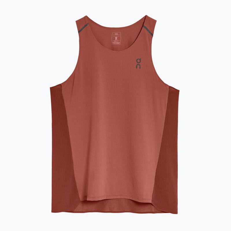 Pánske tielko On Performance Tank auburn/ruby