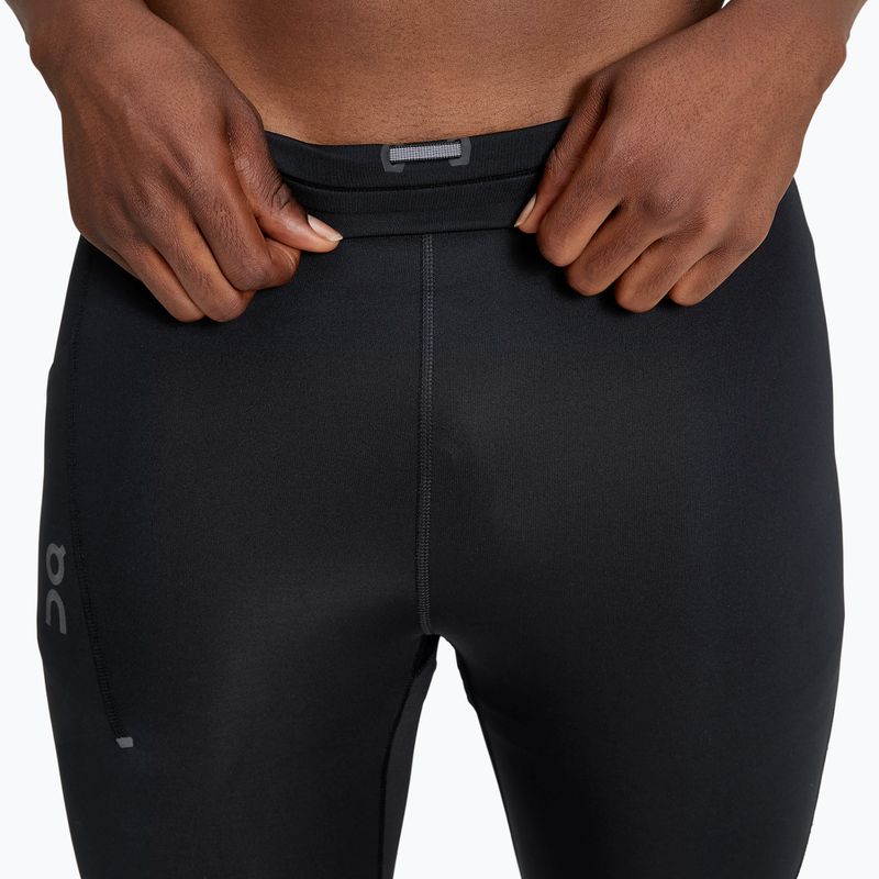 Pánske bežecké legíny On Performance black 3
