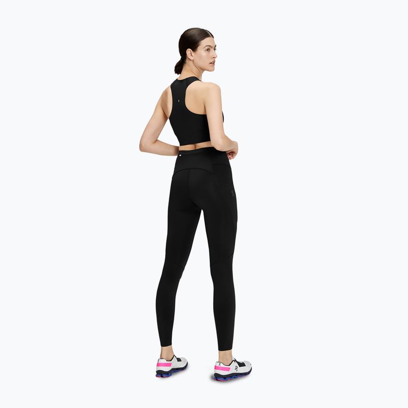 Dámske bežecké legíny On Running Performance Tights black 3