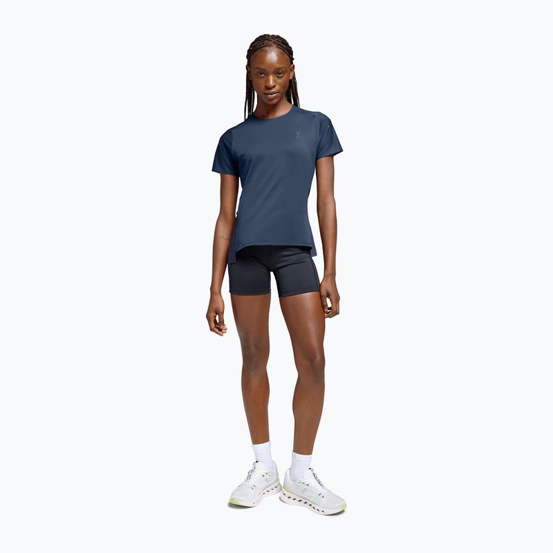 Dámske bežecké tričko On Performance-T denim/navy 2