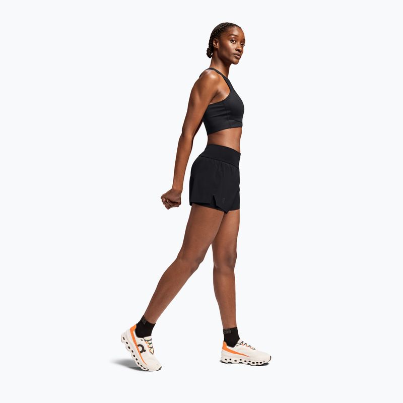 Dámske bežecké šortky On Running Running black 4