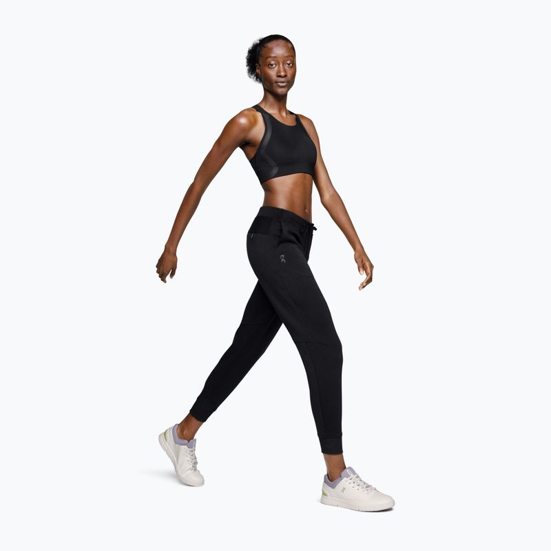 Dámske športové nohavice On Sweat black 4