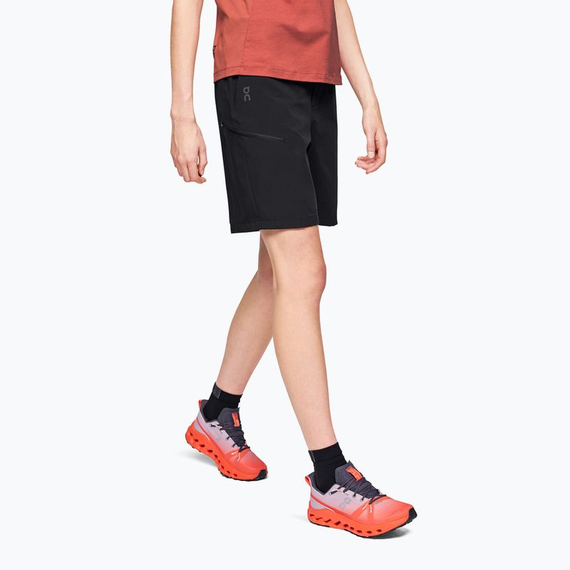 Dámske trekingové šortky On Running Trek black