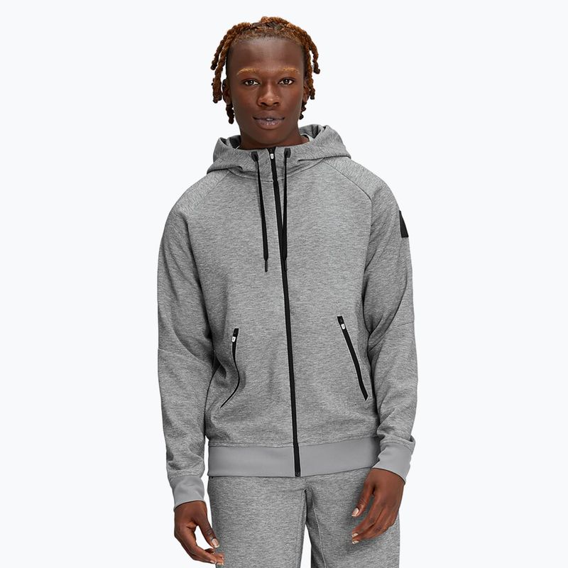 Pánska mikina On Zipped Hoodie grey