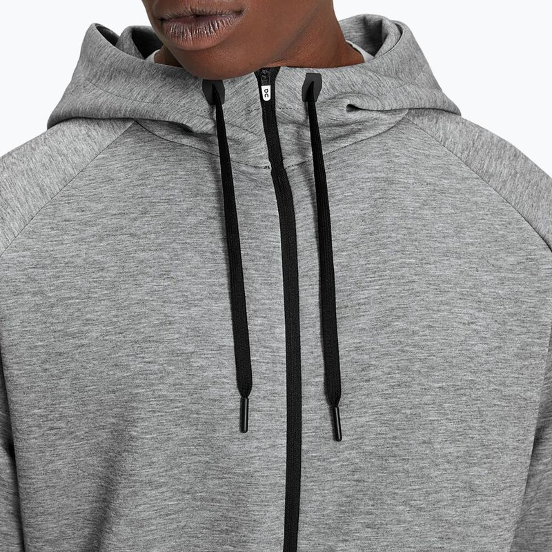 Pánska mikina On Zipped Hoodie grey 3