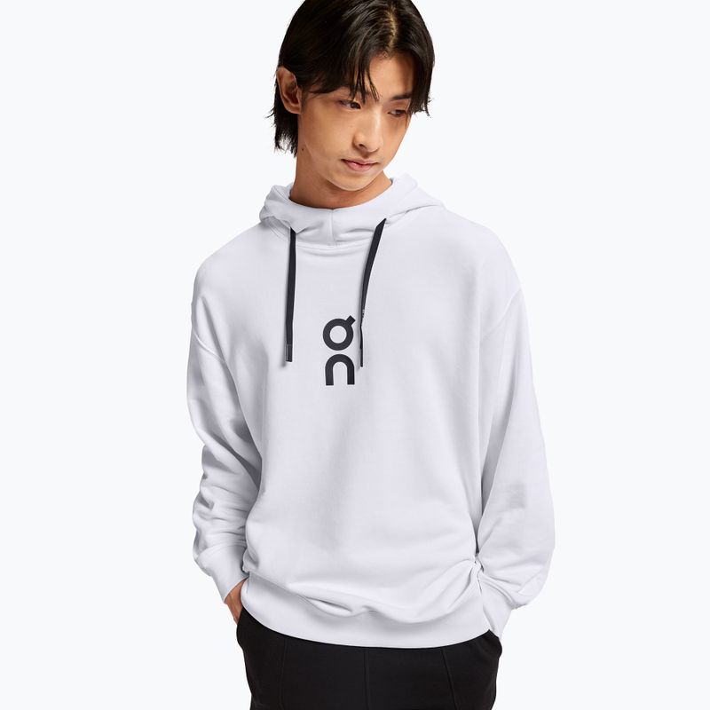 Pánska mikina On Running Club Hoodie white 3