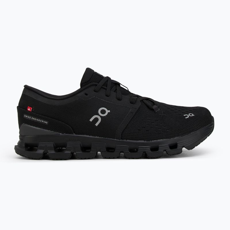 Pánske bežecké topánky On Running Cloud X 4 black/eclipse 2
