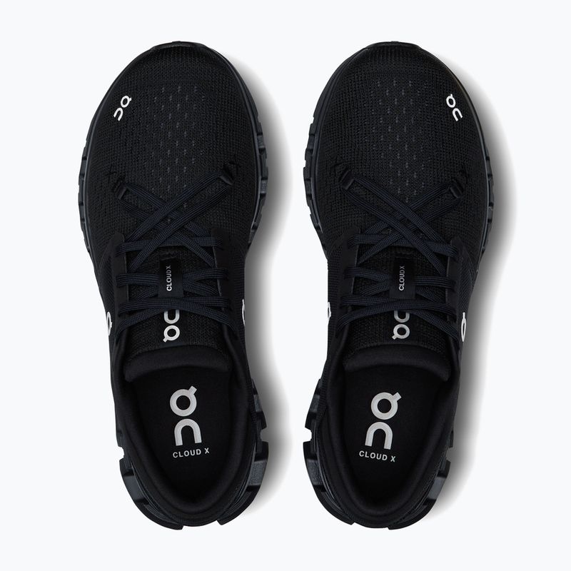 Dámske tréningové topánky On Cloud X 4 black/eclipse 13