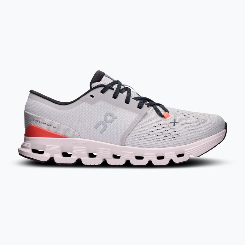 Dámska bežecká obuv On Cloud X 4 silver/flame 9