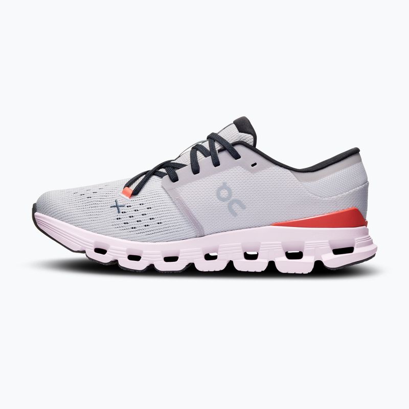 Dámska bežecká obuv On Cloud X 4 silver/flame 10