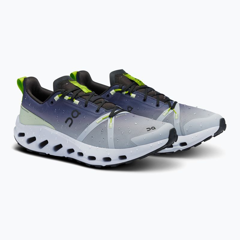 Pánska bežecká obuv On Cloudsurfer Trail Waterproof black/heather 8