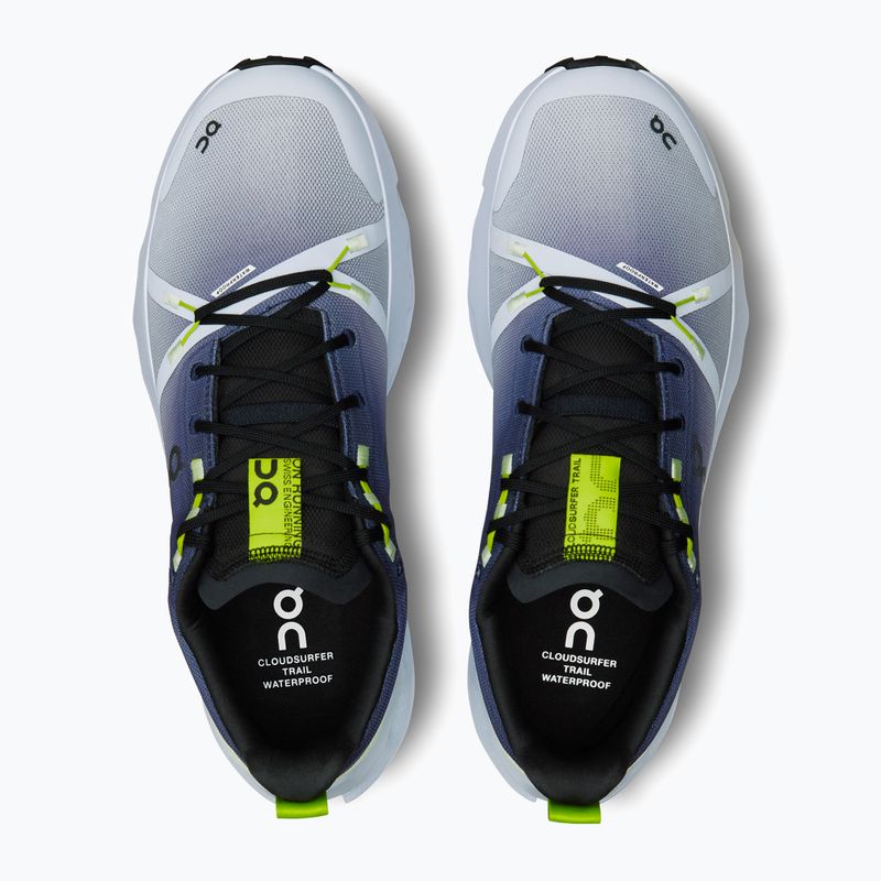 Pánska bežecká obuv On Cloudsurfer Trail Waterproof black/heather 13