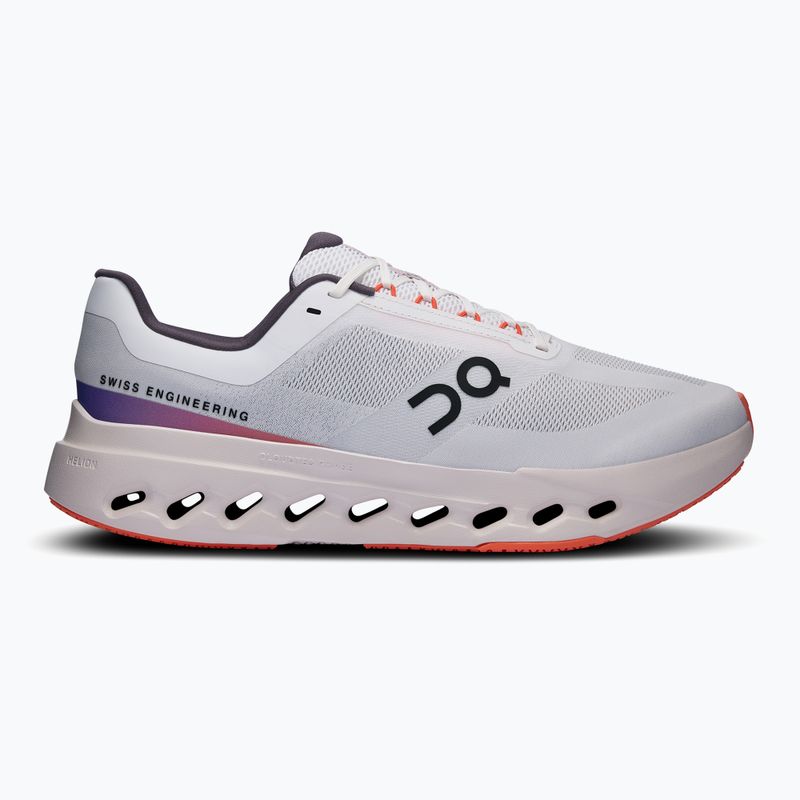 Pánska bežecká obuv On Cloudsurfer Next white/flame 9