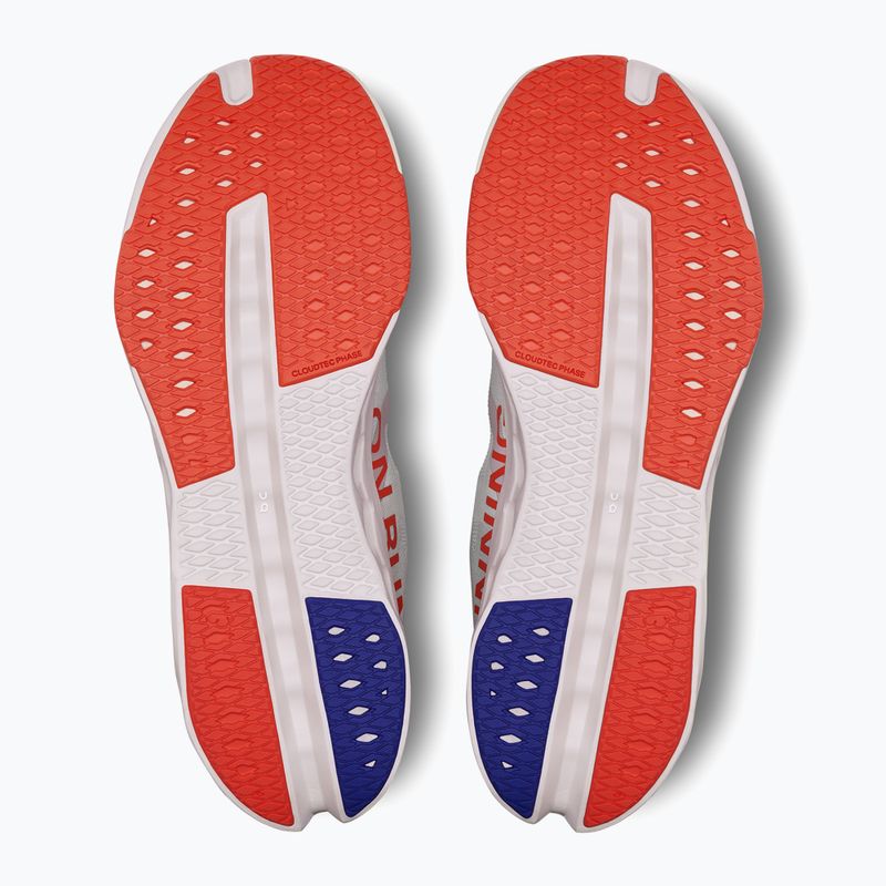 Pánska bežecká obuv On Cloudsurfer Next white/flame 12