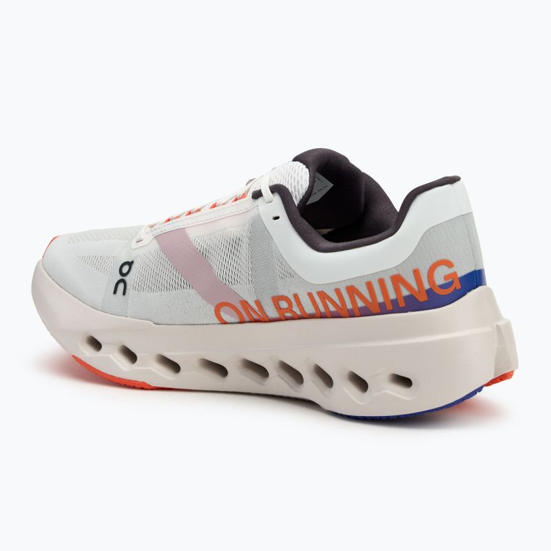 Pánska bežecká obuv On Cloudsurfer Next white/flame 3