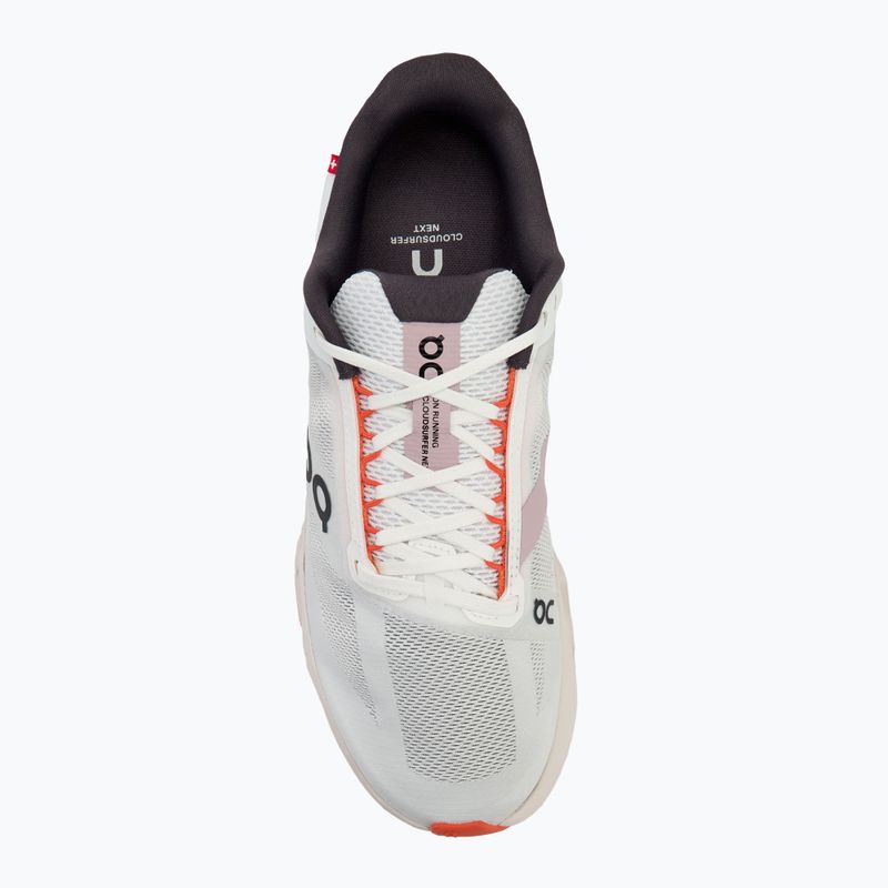 Pánska bežecká obuv On Cloudsurfer Next white/flame 5