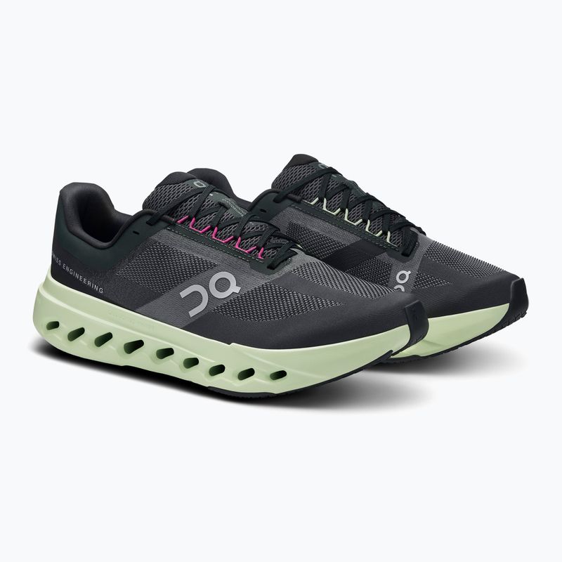 Pánska bežecká obuv On Cloudsurfer Next black/lima 8