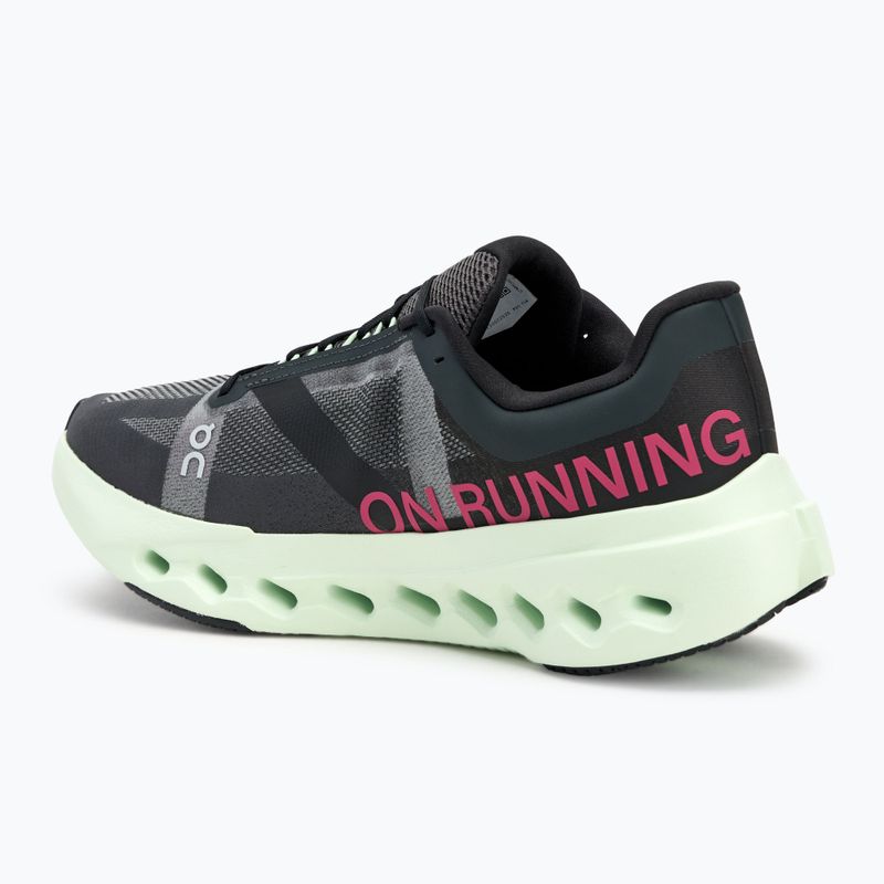Pánska bežecká obuv On Cloudsurfer Next black/lima 3