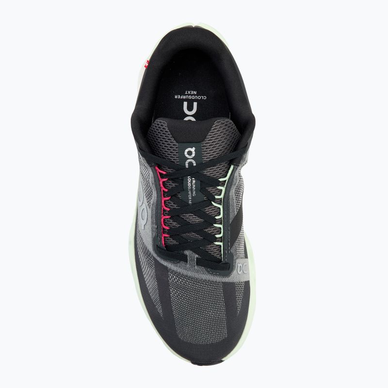 Pánska bežecká obuv On Cloudsurfer Next black/lima 5