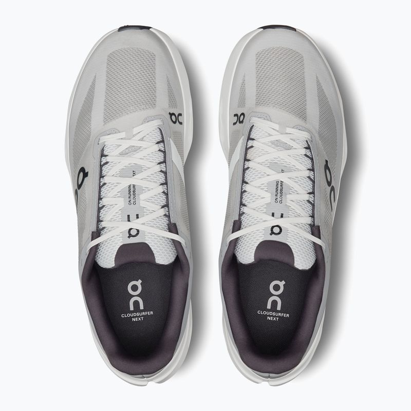 Pánska bežecká obuv On Cloudsurfer Next Wide glacier/white 6