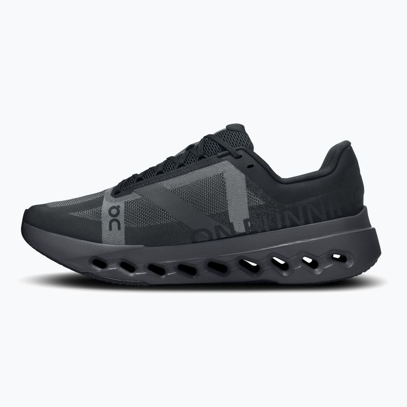 Pánska bežecká obuv On Cloudsurfer Next Wide black/eclipse 3