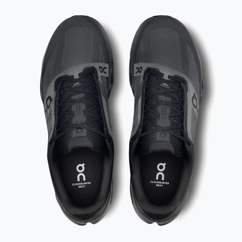 Pánska bežecká obuv On Cloudsurfer Next Wide black/eclipse 6